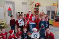 Wizyta Świętego Mikołaja w naszym przedszkolu;)  